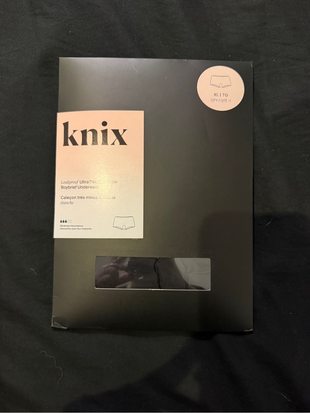 knix Leakproof Ultra Thin No Show Boybrief Underwear